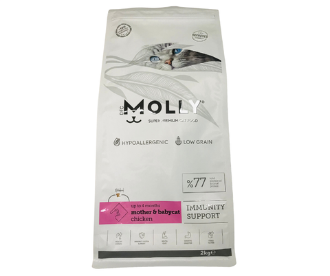 MOLLY CROQUETTES POUR CHAT KITTEN & MOTHER