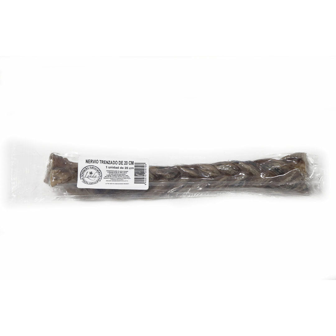 LENDA Nerf tressé - Friandises naturel pour chien