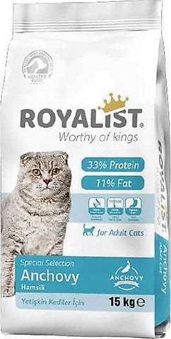 Royalist Crouquette pour chat adult riche en poisson 15KG