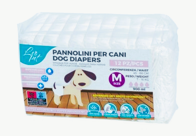 Leopet Couches jetables Femelle x 12 taille M